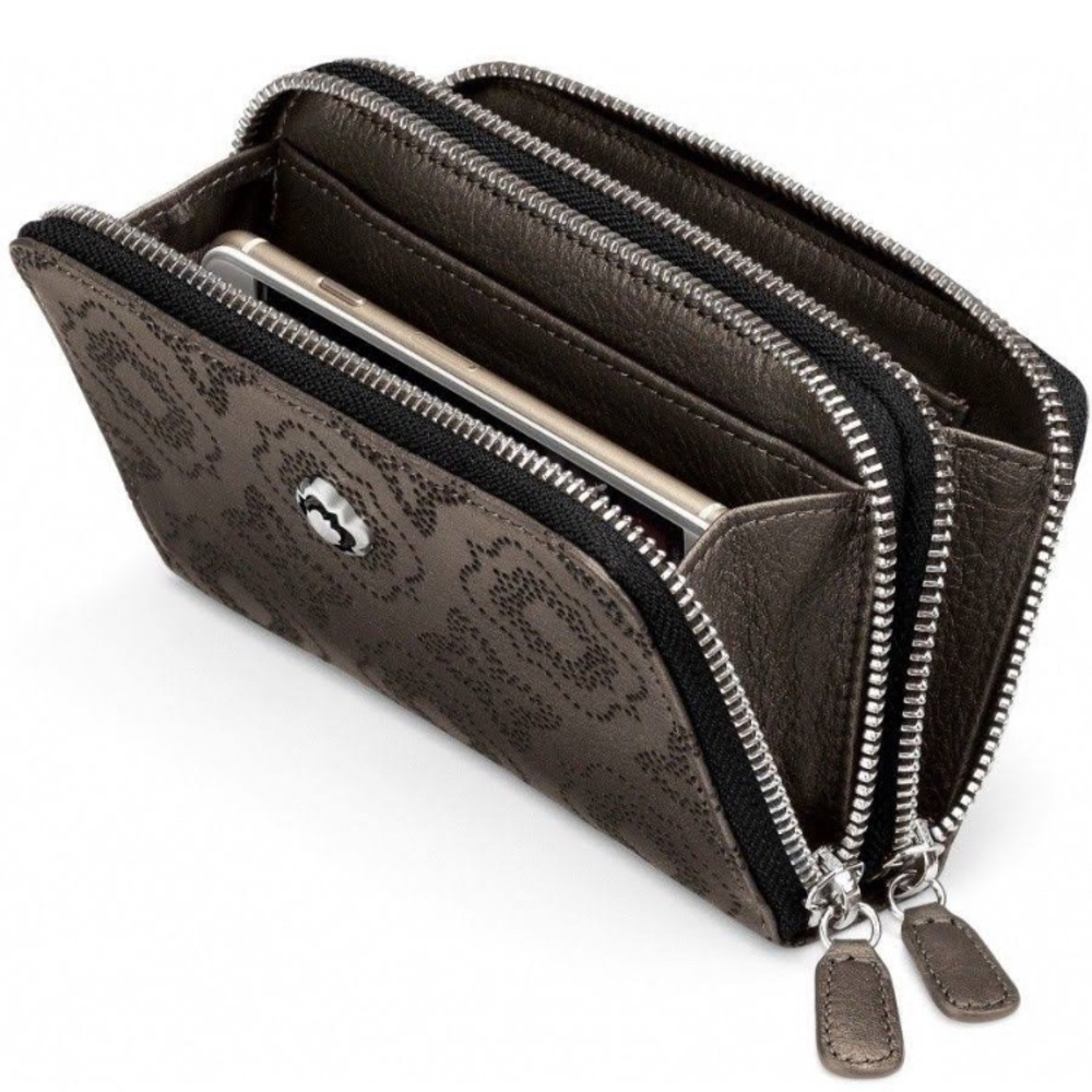 BRIGHTON double zip-around tech wallet. - Picture 2 of 6